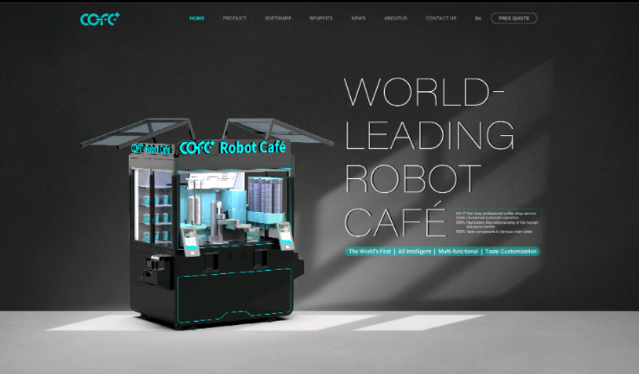 Top robot coffee shops