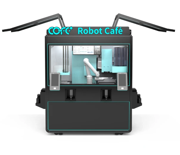 Produktseite des Roboter-Kaffeeautomaten der 6. Generation