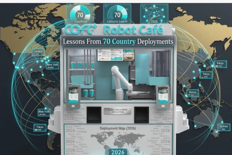 Уроки по запуску роботизированных кофейных киосков из 50 стран